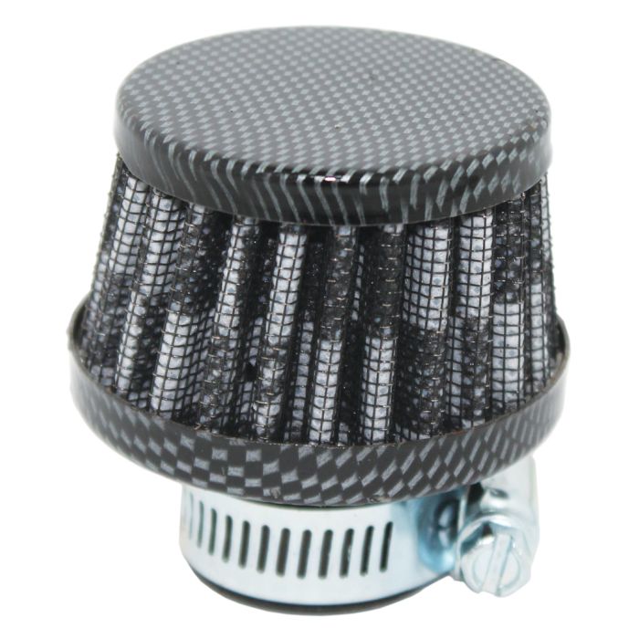 Carbon 25 millimetre Inlet Air Filter Breather