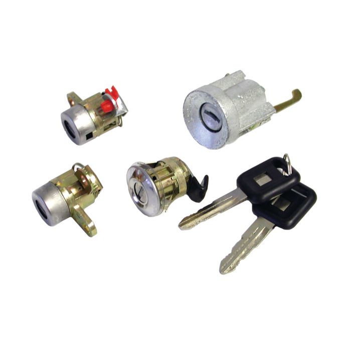Replacement Ignition Barrel and Lock Set with Keys for Isuzu KB