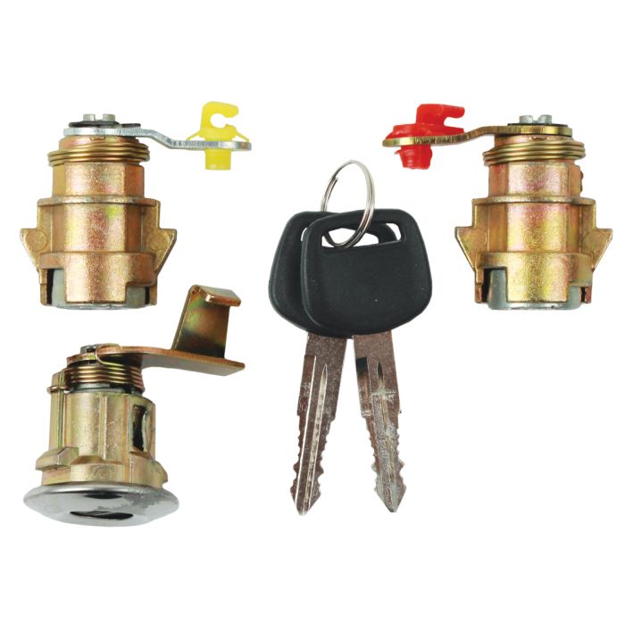 Replacement Ignition Barrel and Lock Set with Keys for Toyota Hilux