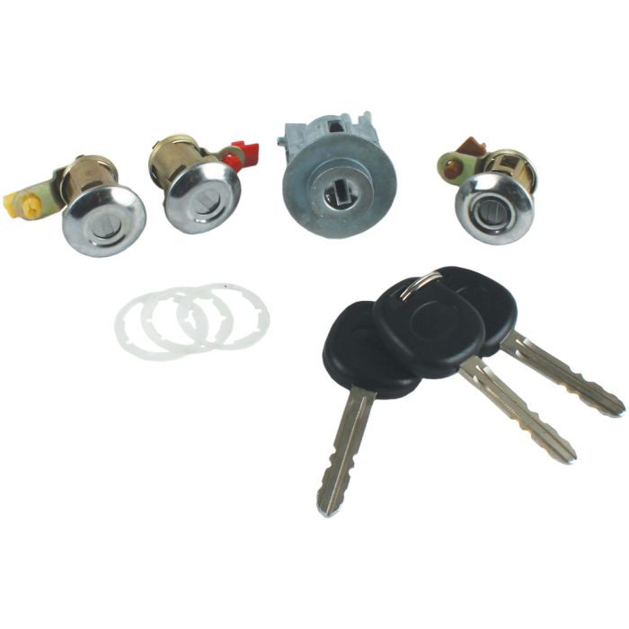 Replacement Ignition Barrel and Door Locks with Keys for Toyota Avanza