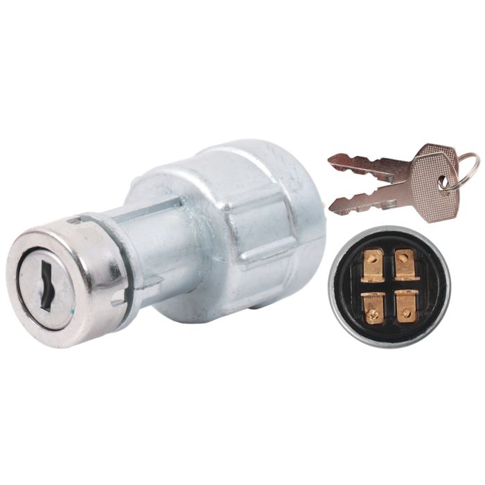 Universal Replacement 4 Terminal Ignition Switch with Keys