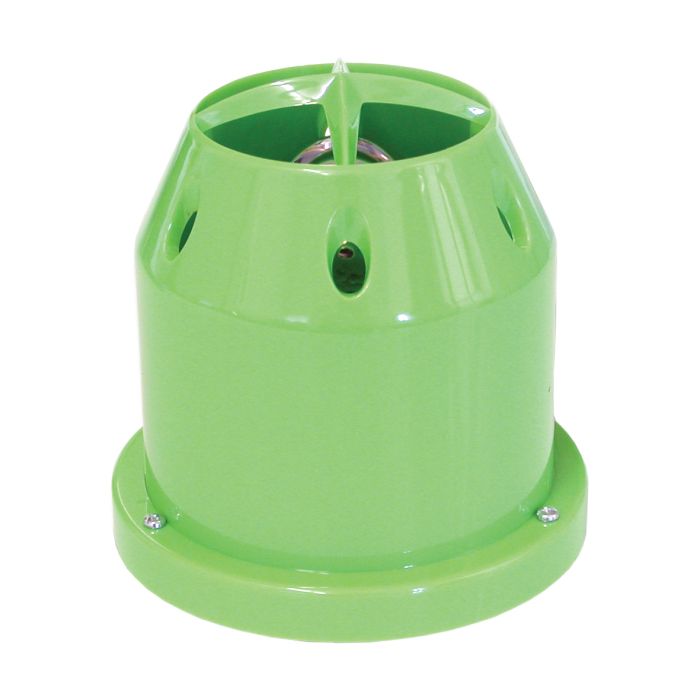 Green 76 millimetre Inlet Air Filter with Plastic Cover