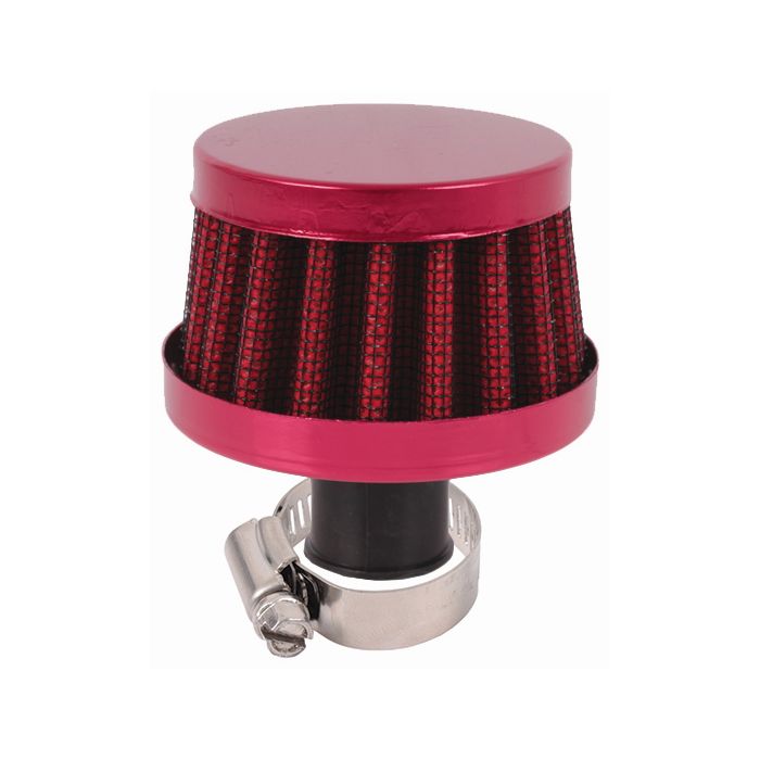 Red 12 millimetre Inlet Air Filter Breather