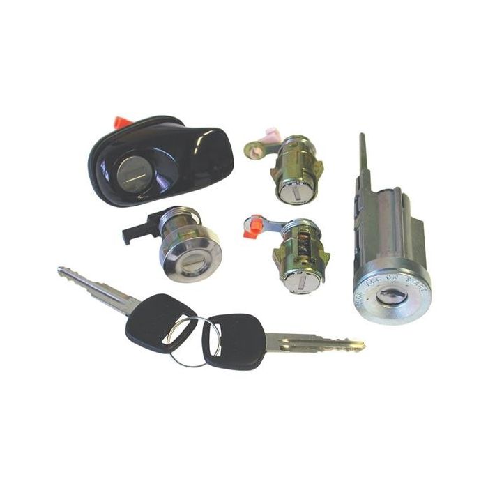 Replacement Ignition Barrel and Door Lock Set for Toyota Conquest and Tazz (1988-2001)