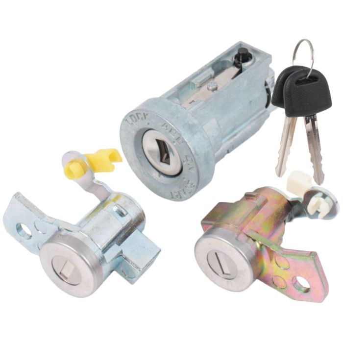 Replacement Ignition Barrel and Door Lock Kit for Isuzu D-Max (2003 and Newer)