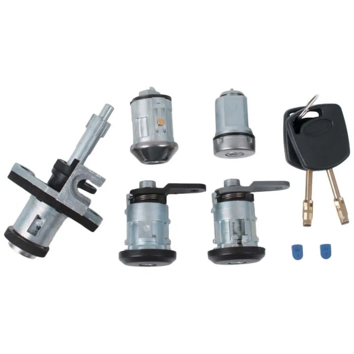 Replacement Ignition Barrel, Lock, and Keys Set for Ford Ka