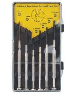 6 Piece Jewelers Screw Driver Set