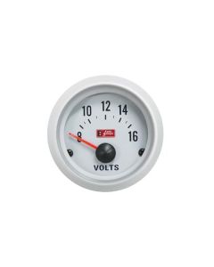 Auto Gauge Volt Gauge - 2 Inch/52mm (Silver)