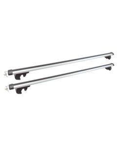 Locking Oval Aluminium Roof Bar / Rack for Closed Roof Rails