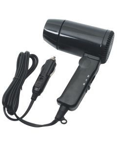 Travel Hair Dryer and Window Defroster - 12 Volt