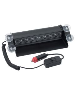 Amber/Yellow LED Windscreen Mounted Multifunction Warning Lamp