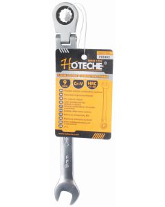 Hoteche 9 millimetre Flexible Ratchet Combination Spanner