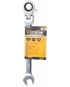 Hoteche 11 millimetre Flexible Ratchet Combination Spanner