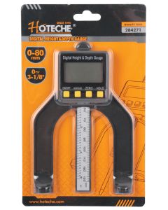 Hoteche 0 to 80 millimetre Digital Depth and Height Gauge