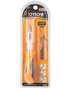 Hoteche Heavy Duty Hobby Knife with 5 Blades