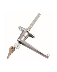 Silver L Type Canopy Locking Handle with Keys