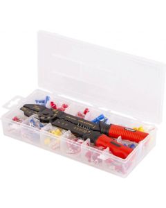 Hoteche Wire Stripper and Terminal Set - 8 Inch / 200mm – 10 to 22 AWG