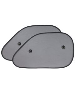 Set of Two 30 x 20 centimetre Black Fold Up Shades