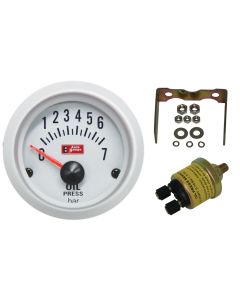 Auto 52 millimetre Oil Pressure Gauge (BAR)