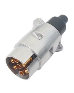Aluminium 7 Pin Trailer Plug