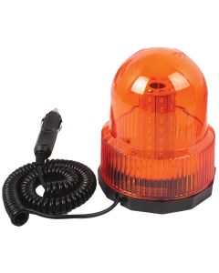 Amber 60 LED 12 Volt Emergency Light with Magnetic Base