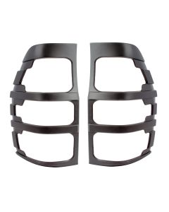 Matte Black Tail Lamp Covers for Ford Ranger 2012 - 2014