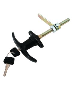 Black T Type Canopy Pull Up Locking Handle with Keys
