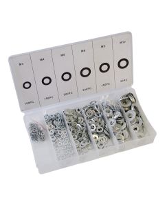 900 Pieces of Assorted Flat Washers
