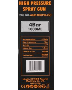 Hoteche High Pressure Spray Gun Set