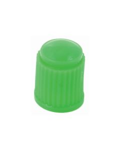 Bulk Pack of 1000 Green Plastic Valve Caps