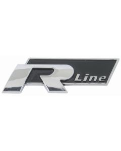 Chrome and Black R-Line Body Decal / Sticker