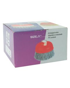 125 millimetre Wire Cup Brush with M14X2 Nut