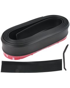 Black 2.5 Meter Universal Front Bumper Lip