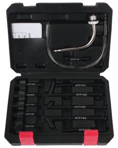 14 Piece Automatic Transmission Fluid Extractor and Refill Adaptor Set