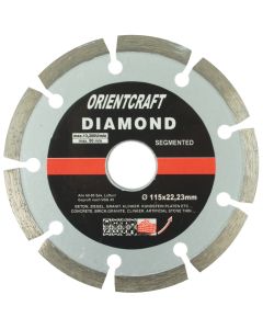 Orientcraft 115mm Segmented Diamond Cutting Disc