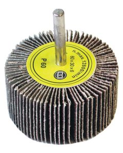 60 Grit Flap Wheel with Drill Shaft