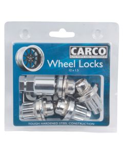 Carco Locking Wheel Nut Set - Toyota Countersunk Type