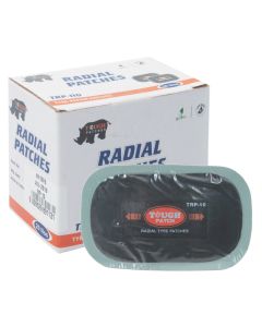 Pack of 20 Tough 53 x 87 millimetre Patch Oval Radial Tyre Patches