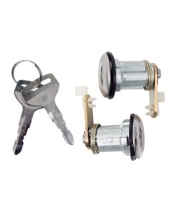 Replacement Door Lock Set with Keys for Toyota Hilux from 1976 to 1984