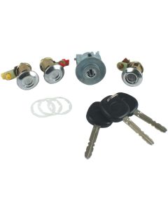Replacement Ignition Barrel and Door Locks with Keys for Toyota Avanza