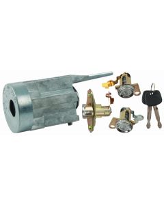 Replacement Ignition Barrel and Door Locks with Keys for Toyota Corolla