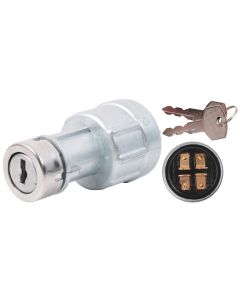Universal Replacement 4 Terminal Ignition Switch with Keys