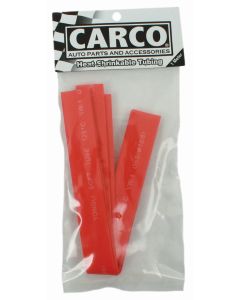 Carco Red 12 millimetre x 1 Meter Heat Shrink Tubing