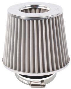 76 millimetre Inlet Stainless Steel Open Top Cone Washable Air Filter