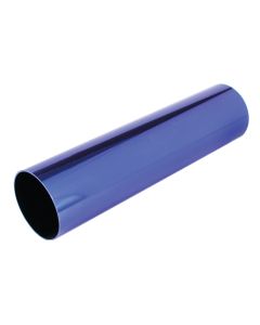 Blue 76 x 300 millimetre Straight Intake / Induction Pipe