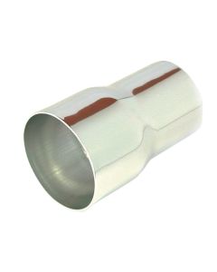 Chrome 76 to 64 x 180 millimetre Intake / Induction Pipe Reducer