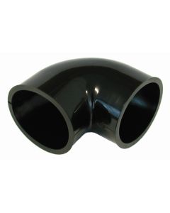 76 millimetre Black 90 Degree Rubber Intake / Induction Pipe Joining Sleeve
