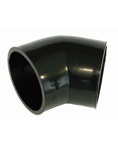76 millimetre Black 45 Degree Rubber Intake / Induction Pipe Joining Sleeve