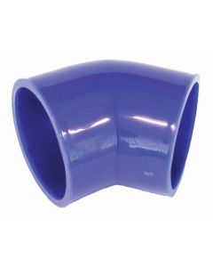 76 millimetre Blue 45 Degree Rubber Intake / Induction Pipe Joining Sleeve