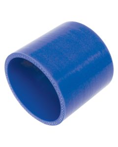 Blue Reinforced 76 millimetre Rubber Air Intake / Induction Pipe Joiner Hose